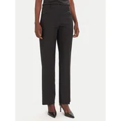 BOSS Hlače iz tkanine Tilda9 50546613 Črna Straight Fit