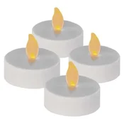 LED dekoracija – 4x čajna svečka maxi, 4x CR2032 , notranja, vintage