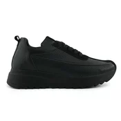 Mona Shoes Ženske patike, Kožne, Crne
