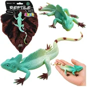 AGAMA Gumijasta agama žaglasta, upogljiva, realistična, 16 cm