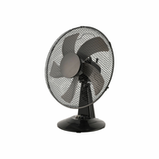 ESTIA ES06-21603 Stoni ventilator, 40cm, 40W Crni