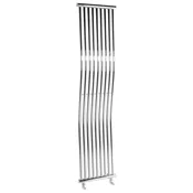 SAPHO ONDA Vertikalni Kromirani Radiator 400x1700mm - Eleganten in Učinkovit Vir Toplote
