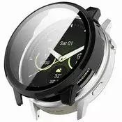Ovitek z zaščito zaslona Techsuit Defense360 Pro za Garmin Venu 4 41mm - črn