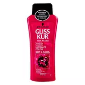 , Schwarzkopf Gliss Kur Ultimate Color šampon za barvane lase 400 ml za ženske