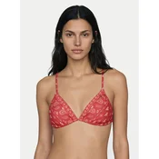 Roxy Gornji del bikini Beach Bandana ERJX305723 Rdeča