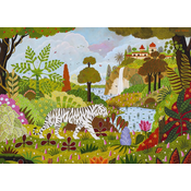 Pieces & Peace - Puzzle Tigre Blanc - 1 500 kosov