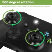 Joypad WIFI kontroler za XBOX One, XBOX X series, PC Windows, PS 3 mermerno plava