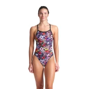 Arena performance belize x criss-cross back black multi/black l - uk36