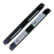 DATACOM Patch panel 19 UTP 16 ports CAT5E LSA 1U BK (2x8p)