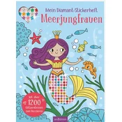 Mein Diamant-Stickerheft - Meerjungfrauen
