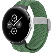Infostyle Osianga elastični najlonski pašček za Google Pixel Watch/Pixel Watch 2 – olivno zelena