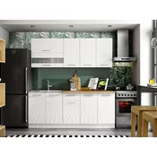 Kuhinjski set White 132 200x60cm, Piano di lavoroRadna ploca, Laminirani iveral, Medijapan, Laminirani iveral