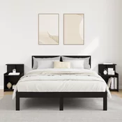 Nocni ormar 2 pcs Crni hrast 40 x 35 x 60 cm Konstruirano drvo