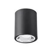 LED RGBW prigušiva spot svetiljka JUPITER 1xE27/6,5W/230V precnik 9,8 cm crna