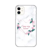 TELEMPIRE Silikonska maska za telefon iPhone 11 6.1 Enjoy Every Moments bela