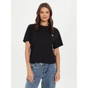 Guess Jeans Majica W4YI05 K8HM0 Črna Boxy Fit