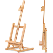 VISWIN 64 cm namizno slikarsko stojalo s H-okvirjem, za platna do 40 cm