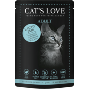 CATS LOVE Mokra mačja hrana ADULT - čisti losos - 85 g