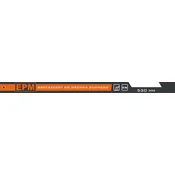 List žage za suhi les 530MM - E-550-5653