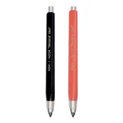 Mehanski svinčnik/Versatilka KOH-I-NOOR (4B, 5,6 mm) črna, rdeča
