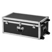 VEVOR Set shranjevalnih zabojev 763x392x312 mm in 600x350x240 mm Črna