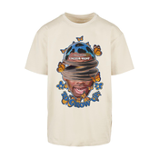 Mens T-shirt Grow Up Oversize Cream