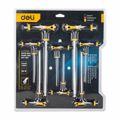 DELI Set imbus t-odvijaca sa kuglicom 2-10mm/ 8kom edl233208