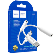 HOCO HF/audio adapter Tip C na 3,5 mm Jack LS30 bijeli