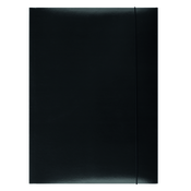 Fascikl s gumicom kartonski 23,2x32cm crni Office products