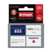 Activejet AH-655MR črnilo (nadomestno za HP 655 CZ111AE), magenta, 12 ml