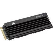 Corsair MP600 PRO LPX SSD disk, M.2 NVMe, 1 TB (CSSD-F1000GBMP600PLP)