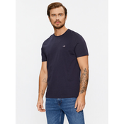 Gant Majica Shield 2003184 Mornarsko modra Regular Fit