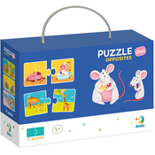 DoDo Puzzle Nasprotja 12x2 kosov