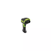 Zebra DS3678-HP RUGGED GREEN STANDARD CRADLE USB  (NO LINE CORD) KIT: DS3678-HP2F003VZWW SCANNER, CBA-U42-S07PAR SHIELDED USB CABLE (SUPPORTS 12V P/S), STB3678-C100F3WW CRADLE, PWRS-14000-148R POWER S (DS3678-HP3U42A0SFW)