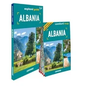 Albanija. Svetlobni vodnik + laminiran zemljevid. Izdaja 2025.