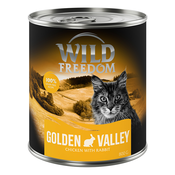 Wild Freedom Adult 6 x 800 g - receptura brez žitaric - Golden Valley Sterilised - piščanec s kuncem
