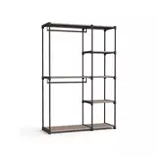 Songmics omara 43x124x182 cm taupe
