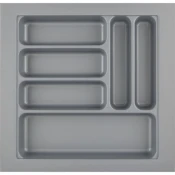 Vložek pribora HETTICH Orga Tray 440, G 440-520mm, nazivna Š 550mm, srebrna