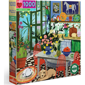 eeBoo - Puzzle Zelena kuhinja - 1 000 dijelova