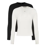 Tommy Jeans Komplet bluz? Essential DW0DW17716 Pisana Slim Fit