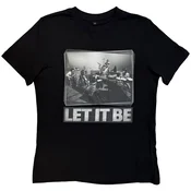 The Beatles Let It Be Studio Black L Ženske Majica