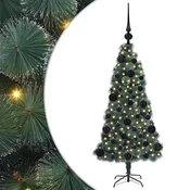 Umjetno božicno drvce s rasvjetom i setom kuglica Zelena 120 cm