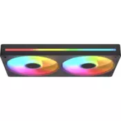 240 mm COUGAR obrnjeni ventilator Unity240-FB, 240 ARGB PWM, črn
