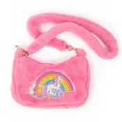 Great Pretenders Rainbow Cuddle torbica preko ramena – roza