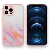Ovitek za telefon Marble za iPhone 13 Pro Max zelena/roza