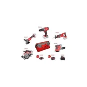 Festa Komplet alata za baterije AKU 5+3 (drill, grinder, saw, grinder exc., reciprocating saw, 2x batteries, charger)