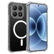 Hibridni ovitek Techsuit Shockproof MagSafe za Xiaomi 17 - clear
