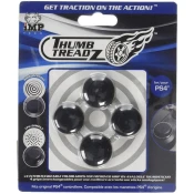 IMP Tech: Thumb Treadz - Thumb Grips (4 pcs) - Black (PS4)
