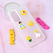 Maska za Samsung A26 Cute, Bela