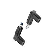 INF 2-Pack USB-C Ženski na 4.5x3.0mm Moški 20V Kotni PD Adapter, 100W, (5000291476)